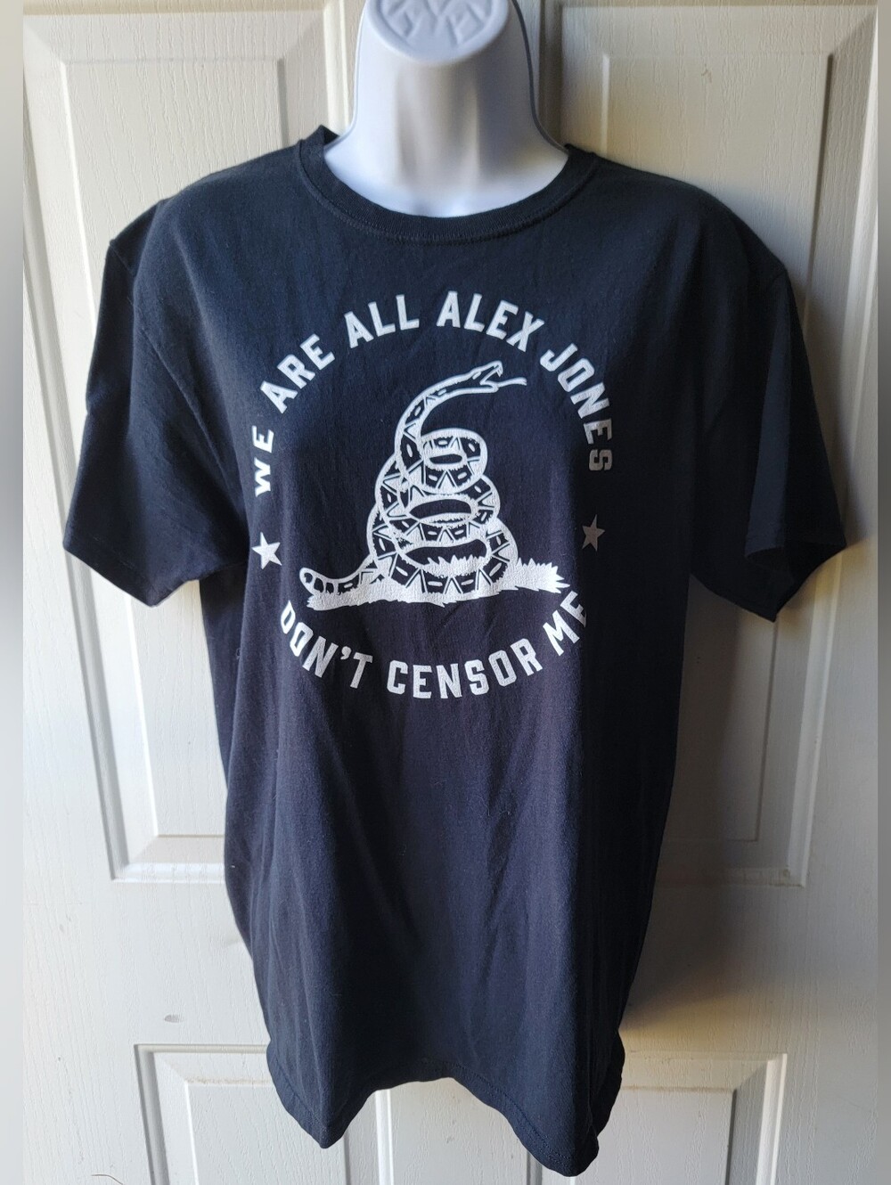 Alex Jones Graphic T Shirt Size Medium